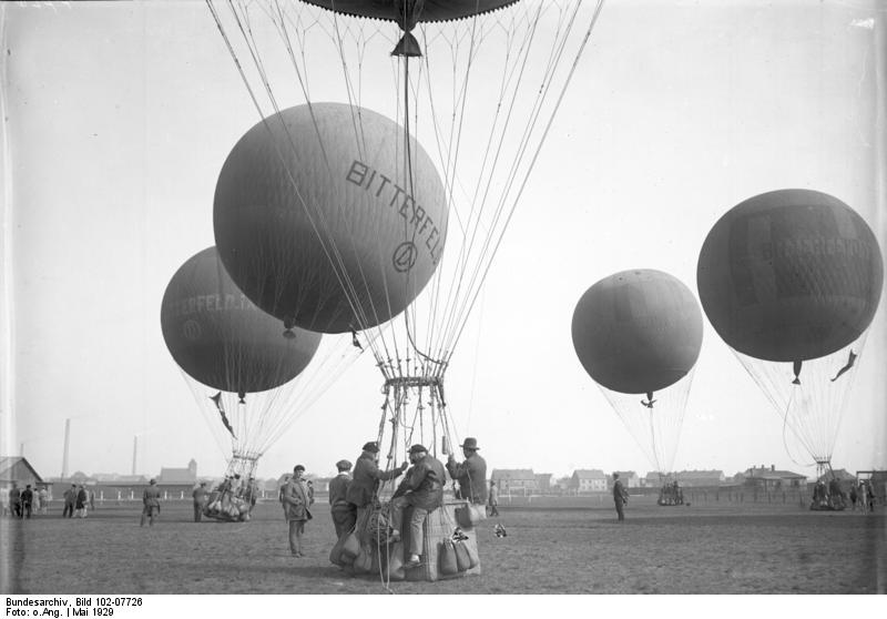 Bitterfeld, Frühlings-Ballon-Anfliegen